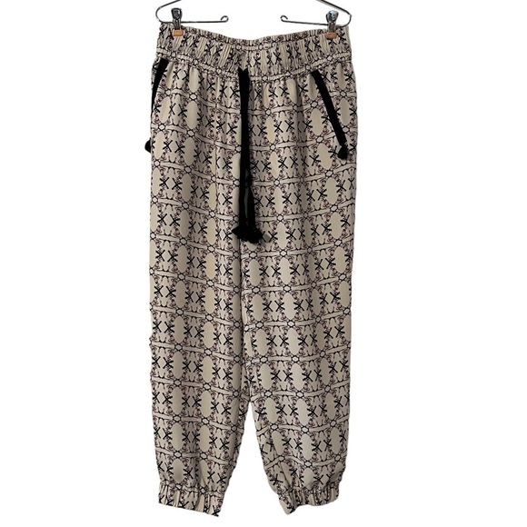 J.Crew For Born Free Patterned Joggers Sz 6 - Picture 2 of 10